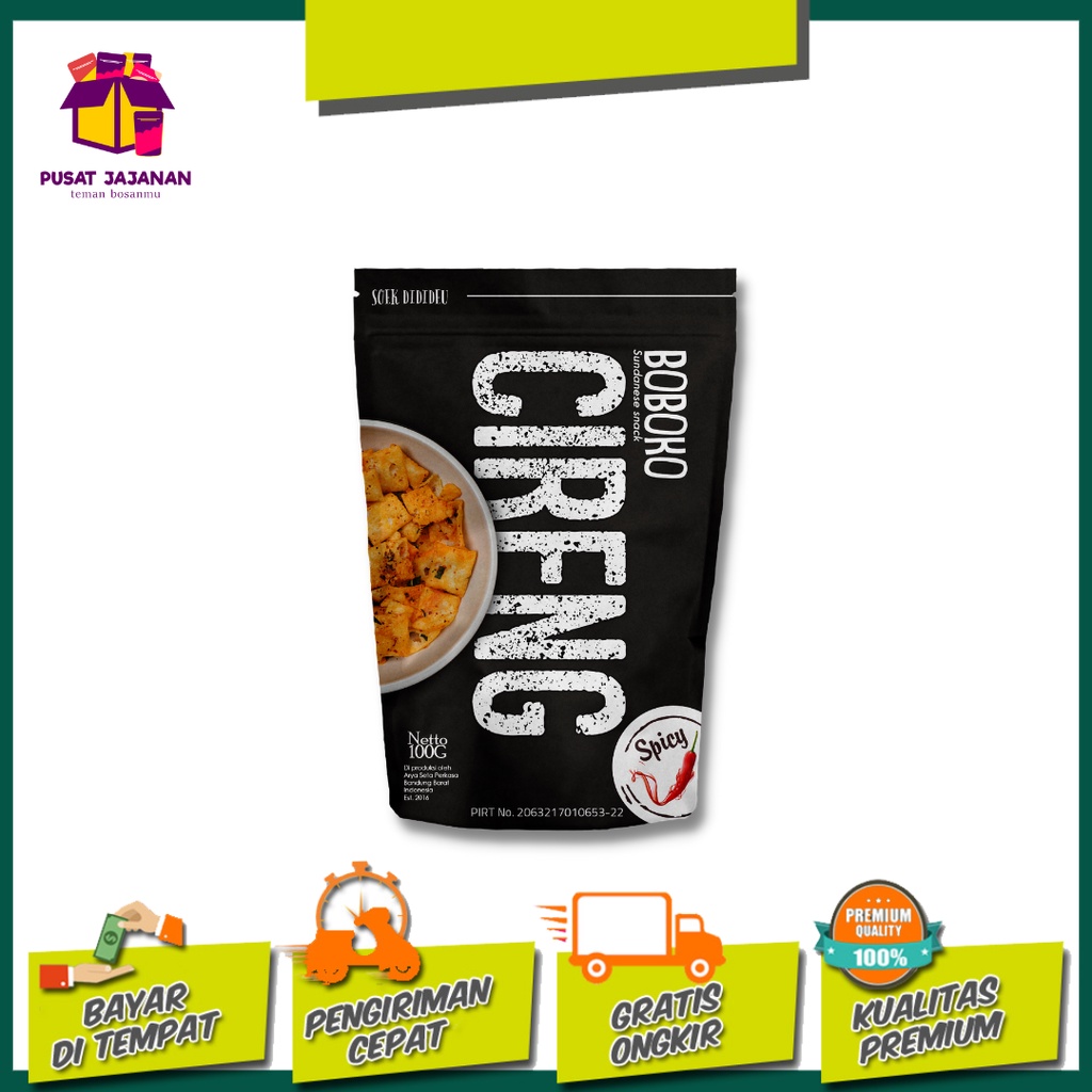 

Boboko Snack Cireng Aci Goreng 100gr