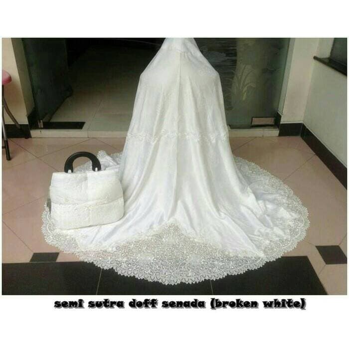 Mukena Dewasa Renda Mewah Rukuh Premium Terbaru Lebaran 2020P P DT880  Diskon  Mukena Terbaru  Sutra