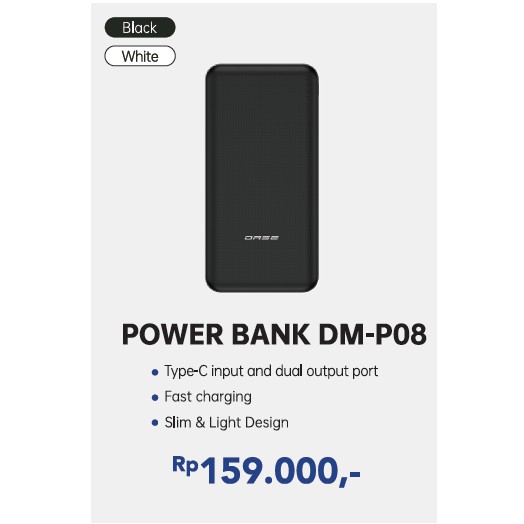 OASE POWER BANK 8000mah DM-P08