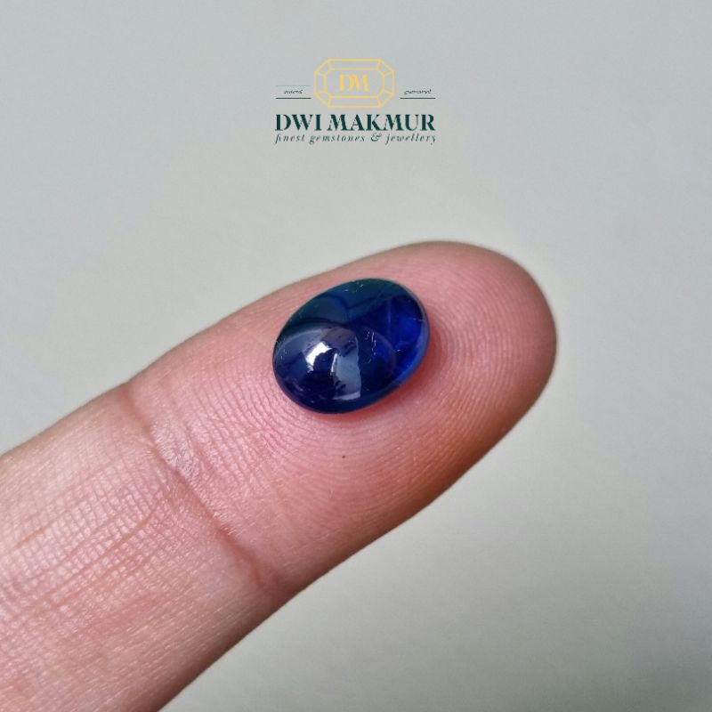 DGL Certified Nice Color,Heated 3.78 Cts Royal Blue SAPPHIRE Ceylon