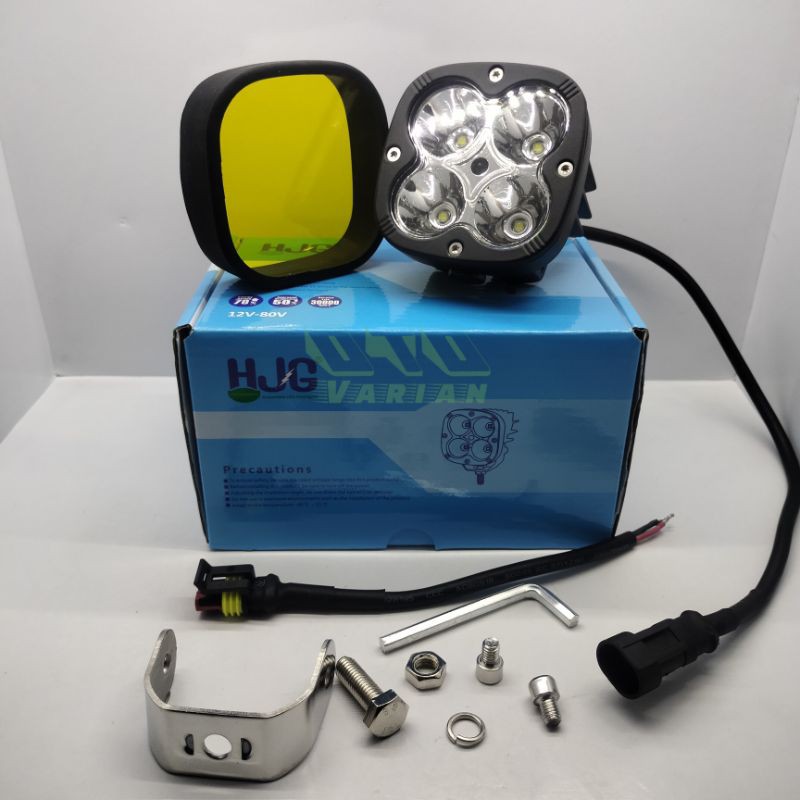 LAMPU TEMBAK MB4 LED CREE ASLI 60 WATT L4Z MOTO CREE
