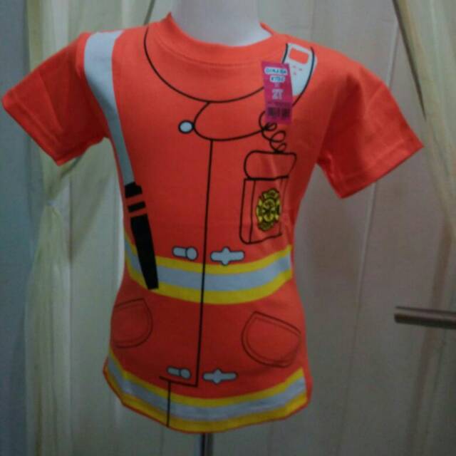 Baju Anak Pemadam Kebakaran