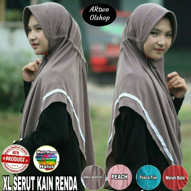 XL SERUT KAIN RENDA || MATT KAOS TC HALUS