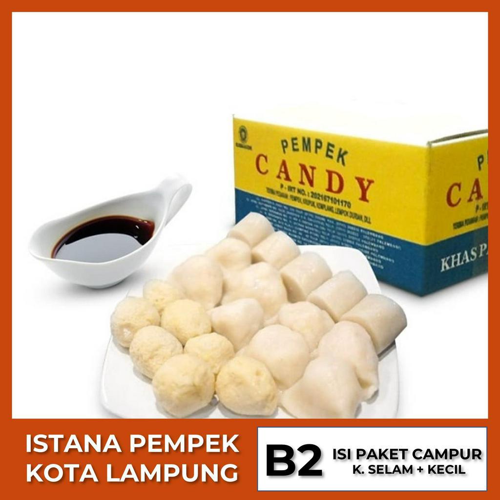 

Pempek Palembang Asli Candy Paket B2 (Campur KS dan Kecil)