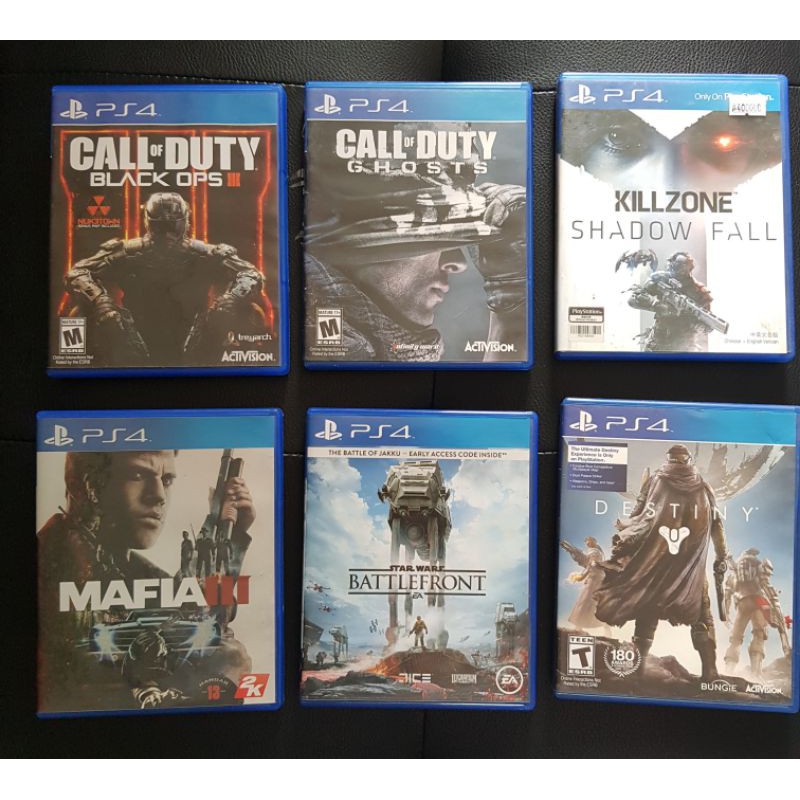 Jual Game PS4 ORIGINAL (SECOND)