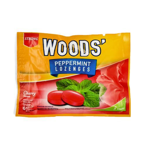 

Woods Lozenges Cherry Sachet 6 Butir