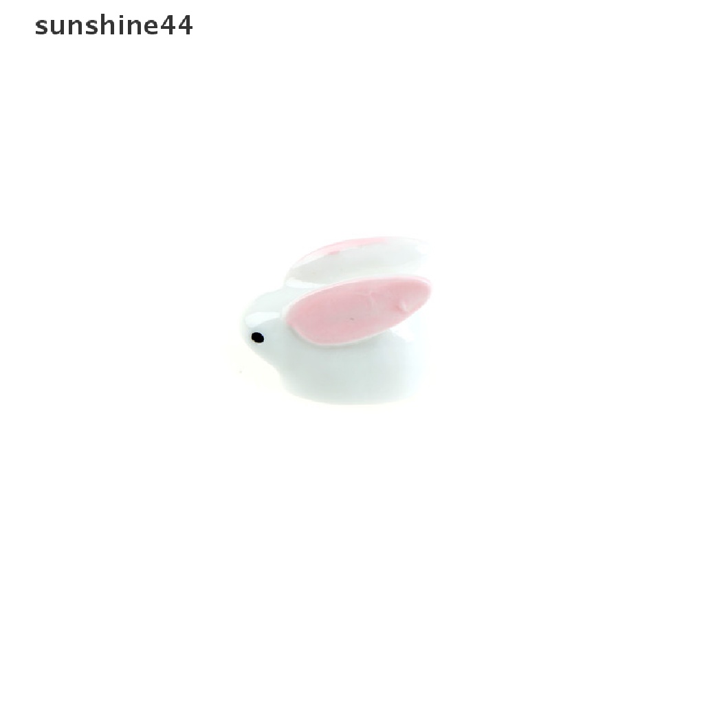 Sunshine 1pc Miniatur Kelinci Untuk Dekorasi Taman Mini / Lansekap Mikro