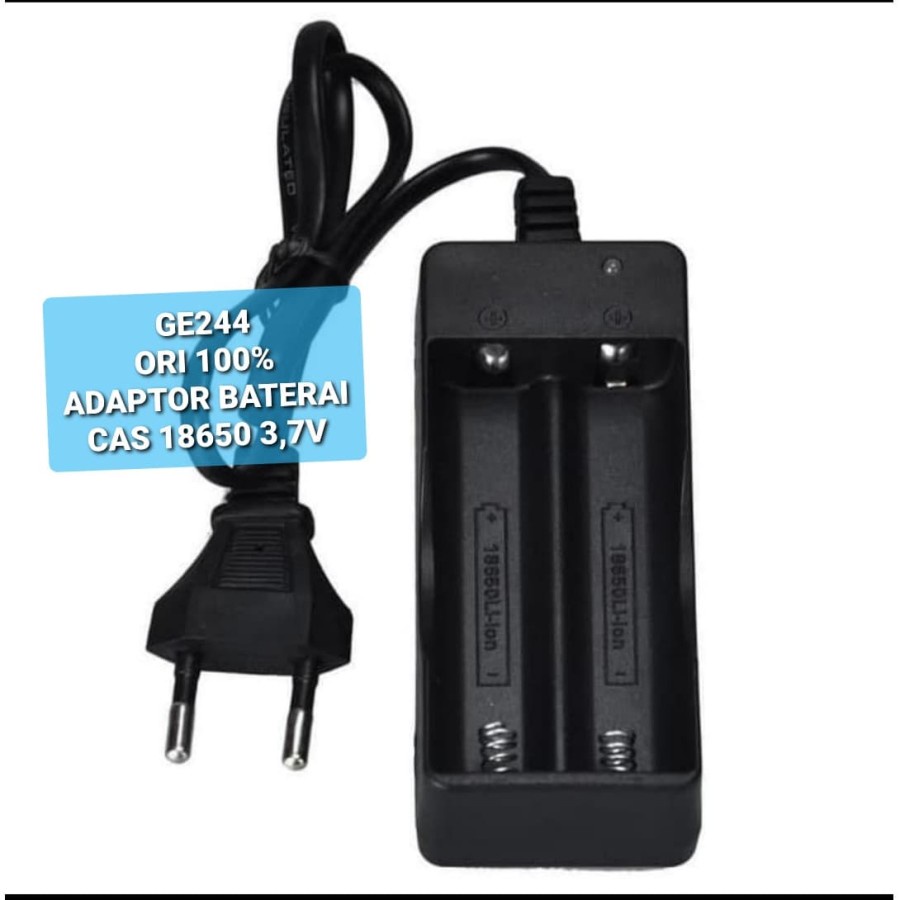 Dekstop Charger Casan 2 Slot i8650 For Senter Mic Dll i8650