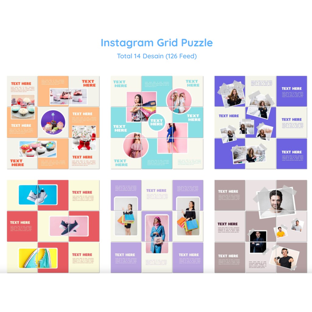 TEMPLATE DESAIN PRODUK Instagram Post Story Powerpoint Sosial Media Software Windows Kado Souvenir