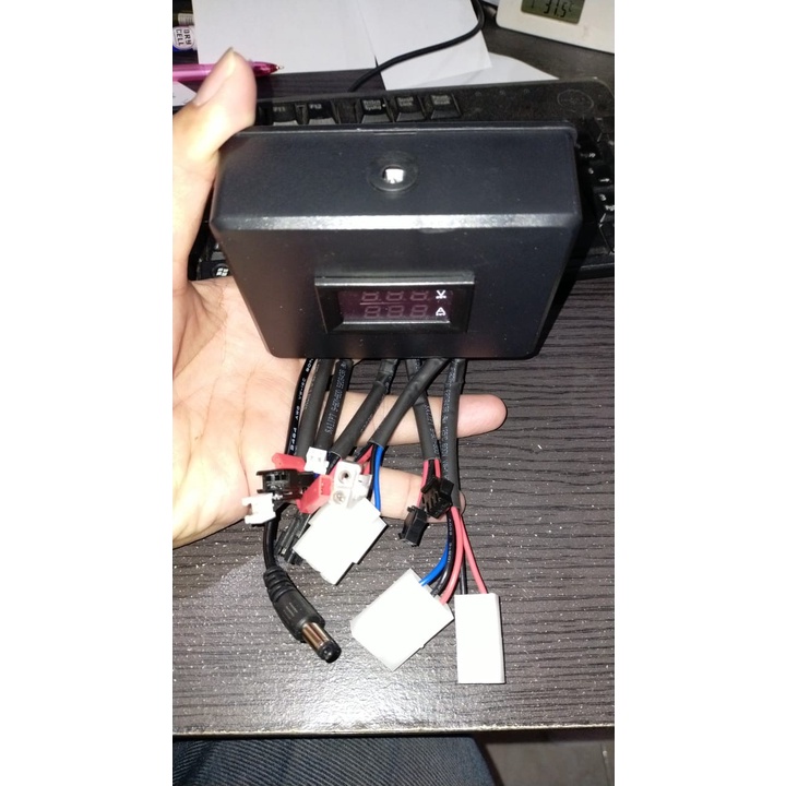 Alat Ukur Batre Charger RC / Batere Cas / Volt Amper / Arus Tegangan Full