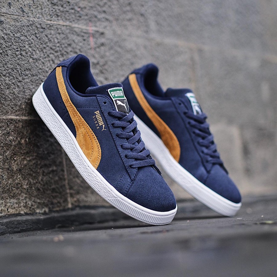 sepatu PUMA RALPH SAMPSON ORIGINAL,Sepatu pria original,sepatu wanita original ,sepatu puma original,sepatu pria murah,sepatu Wanita murah-Navy Tan