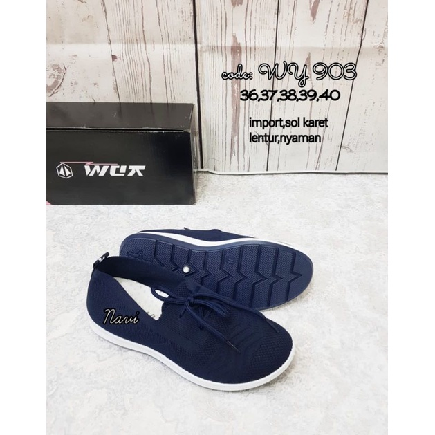 WDK SLIP ON WANITA MURAH TERBARU SEPATU FLAT NYAMAN IMPORT