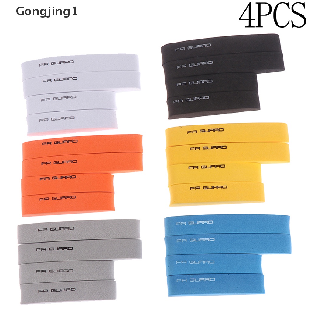 Gongjing1 4Pcs Stiker Strip Pelindung Ujung Pintu Mobil Bahan Busa EVA Anti Benturan