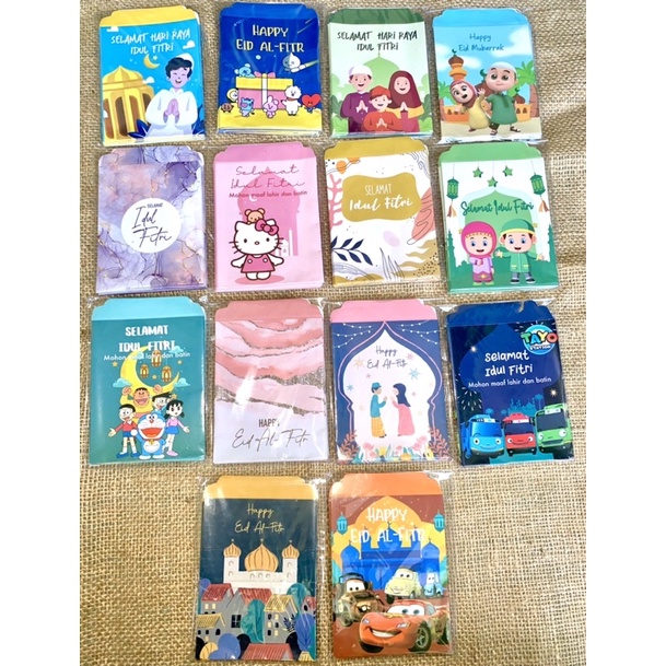 

(PROMO) AMPLOP LEBARAN 10 PAK/100 LEMBAR SUDAH LIPATAN