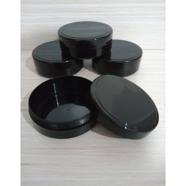 Pot Jar 50 gram Pomade hitam