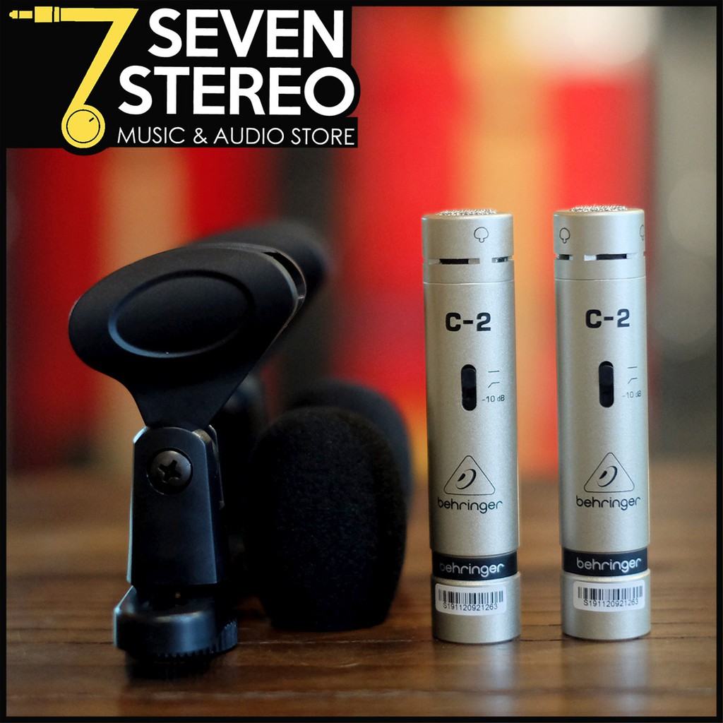 Jual Behringer C-2 C2 Studio Condenser Microphone Indonesia|Shopee ...