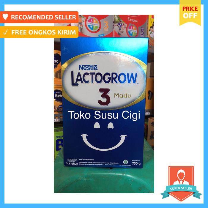 LACTOGEN 3 MADU 750G