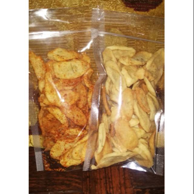 

Keripik otak-otak renyah garing super nagih