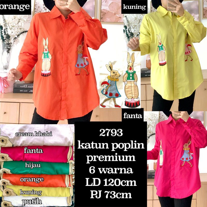 KEMEJA KATUN POPLIN // ATASAN IMPORT PREMIUM // KEMEJA IMPORT BKK // TOP IMPORT PREMIUM BKK // ATASAN IMPORT KOREA