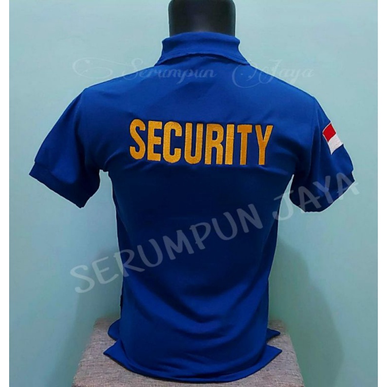 KAOS GADA PRATAMA MITRA POLRI BIRU - KAOS KERAH GADA PRATAMA BIRU FULL BORDIR