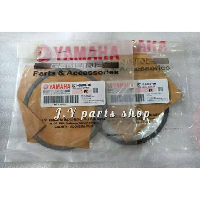 BESI RING PLAT KOPLING KECIL JUDER 2 PCS VIXION OLD LAMA OVI ORIGINAL YGP 3C1-E6383-00 3C1-E6384-00