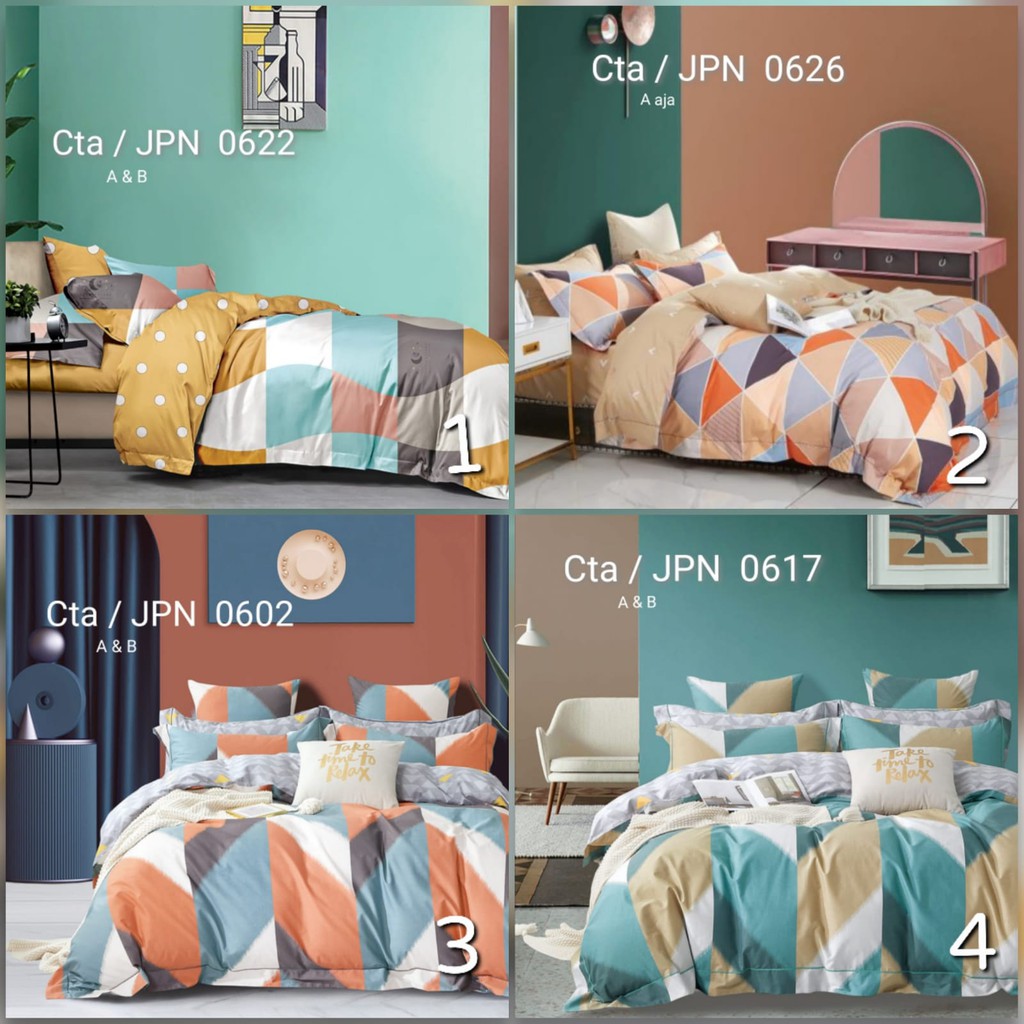 Bahan Kain katun jepang meteran / Sprei dan Bedcover Katun Jepang