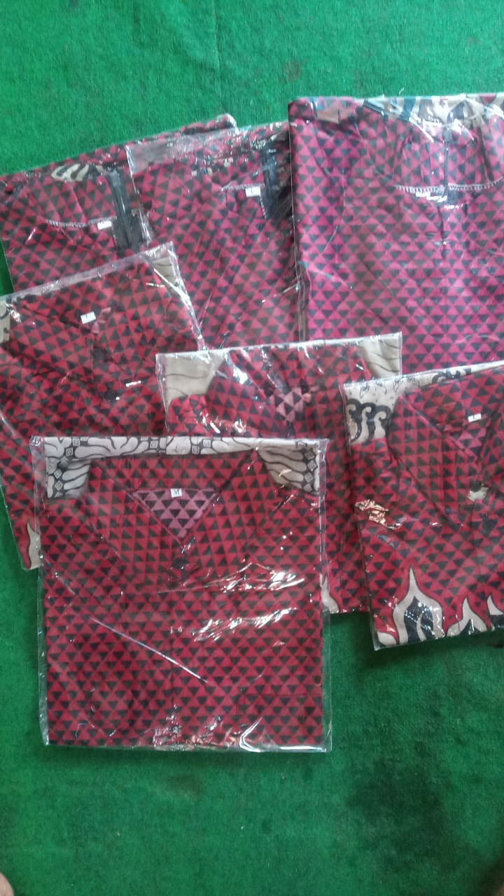 Maura Couple - Sania Ruffle Batik Couple Ori Ndoro Jowi Dnt Garansi Termurah Shopee - Batik Couple