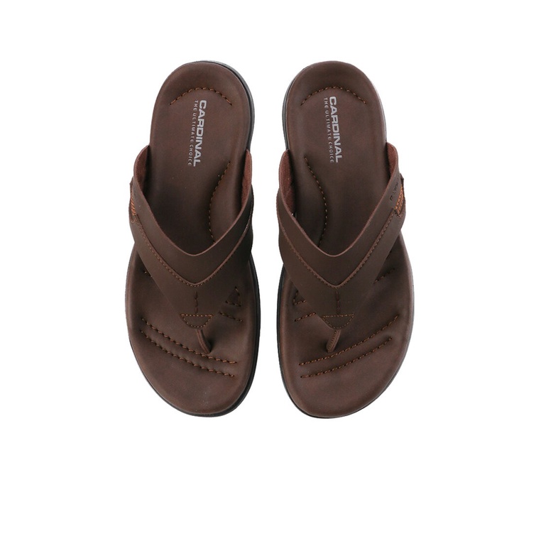 SANDAL JEPIT PRIA CARDINAL ORIGINAL CASUAL TERBARU COKLAT CA19