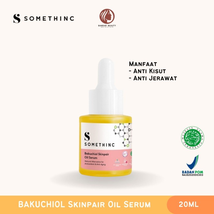 Somethinc Bakuchiol Skinpair Serum 20ml/ Serum Wajah Perawatan Jerawat