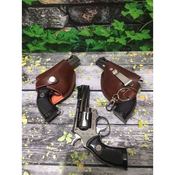 KOREK PISTOL / KOREK TEMBAK / KOREK BARA / KOREK API MODEL PISTOL COLT POLICE GRATIS SARUNG KULIT PI