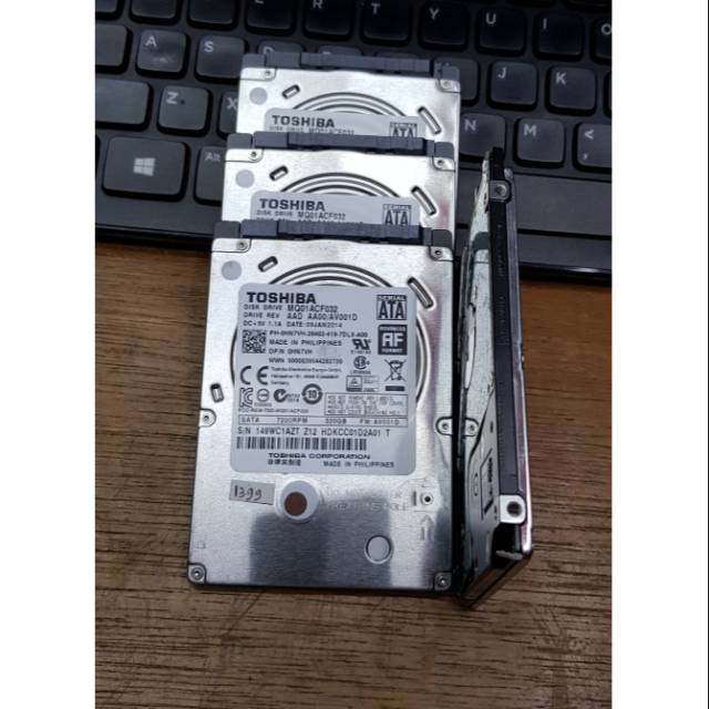 HARDISK LAPTOP SLIM 320GB 2.5" MERK TOSHIBA IMPORT