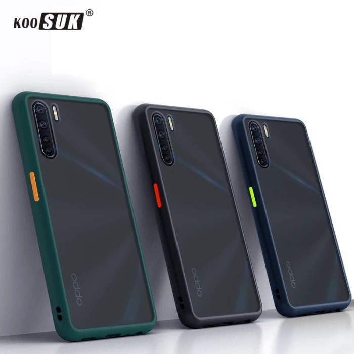 Case Samsung Galaxy M20 Luxury Sockproof Hybrid Premium Hard Casing