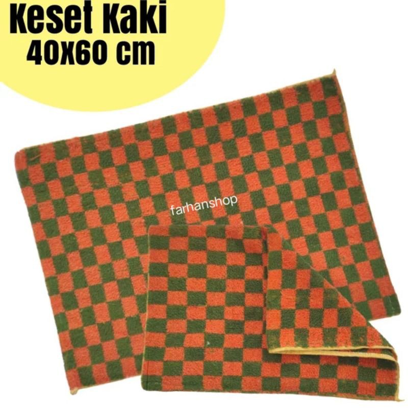 Keset handuk Keset anyam Keset menyerap air keset kamar mandi