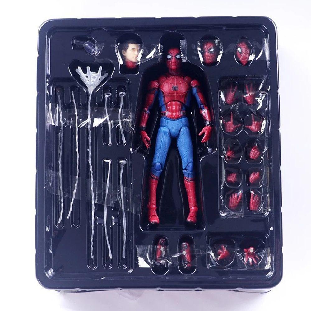 NEEDWAY Needway Spiderman Action Figure Collection Hadiah Untuk Anak Figure Boneka Tom Holland Marvel Mainan Spiderman Mudik