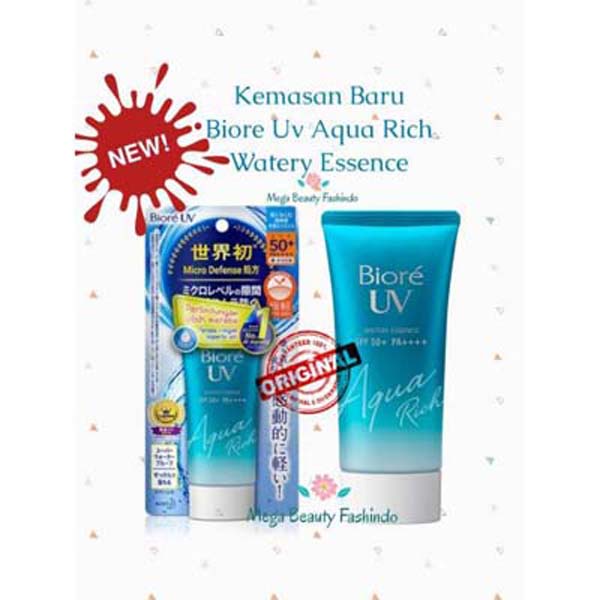 Biore UV Aqua Rich Watery Essence SPF50 50 gr - Sunscreen - Sunscreen_Cerianti