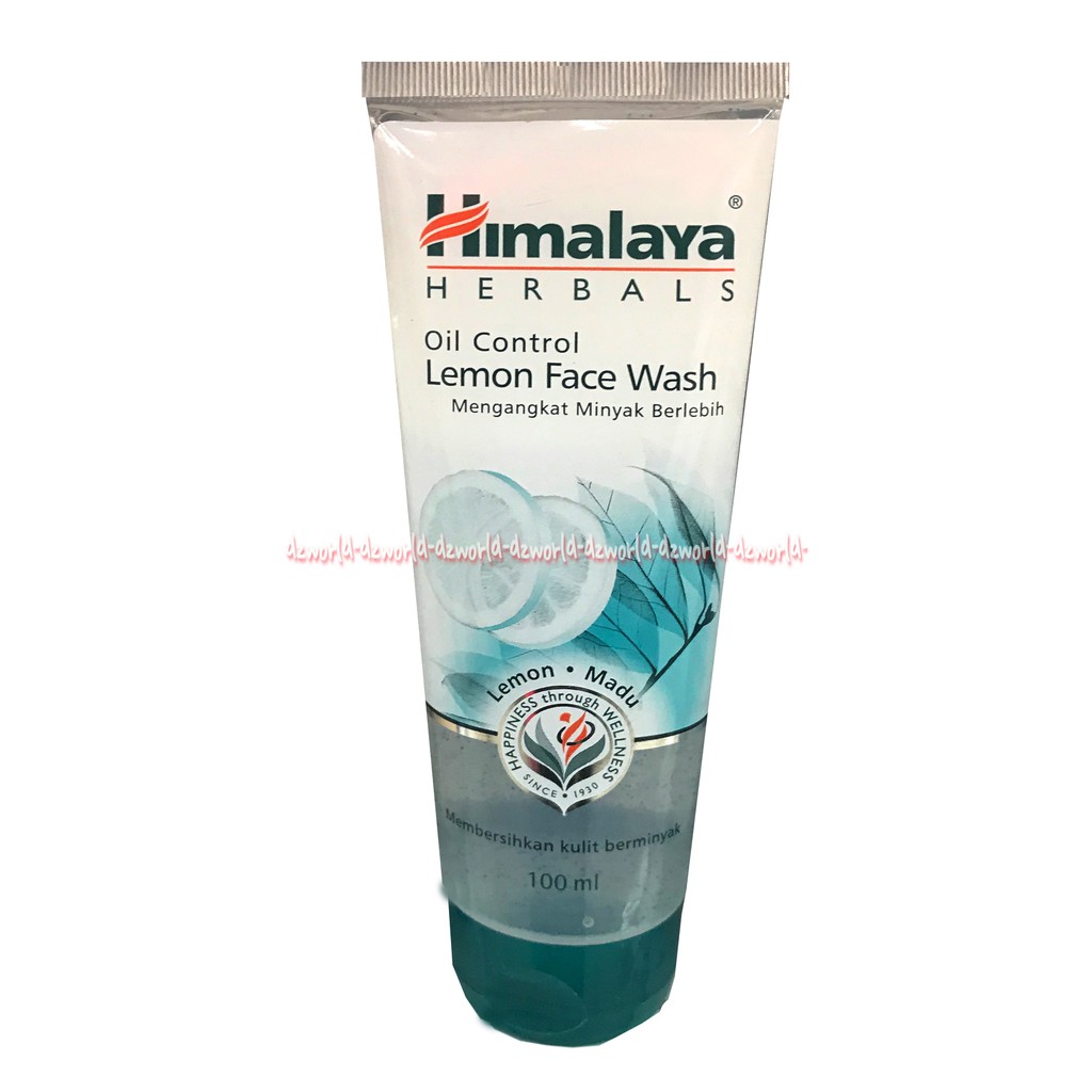 Himalaya Herbals Oil Control Lemon Face Wash 100ml Pembersih Wajah Sabun Cuci Muka