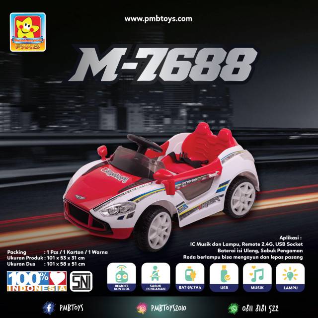 MOBIL AKI 7688 COCOK BUAT KADO