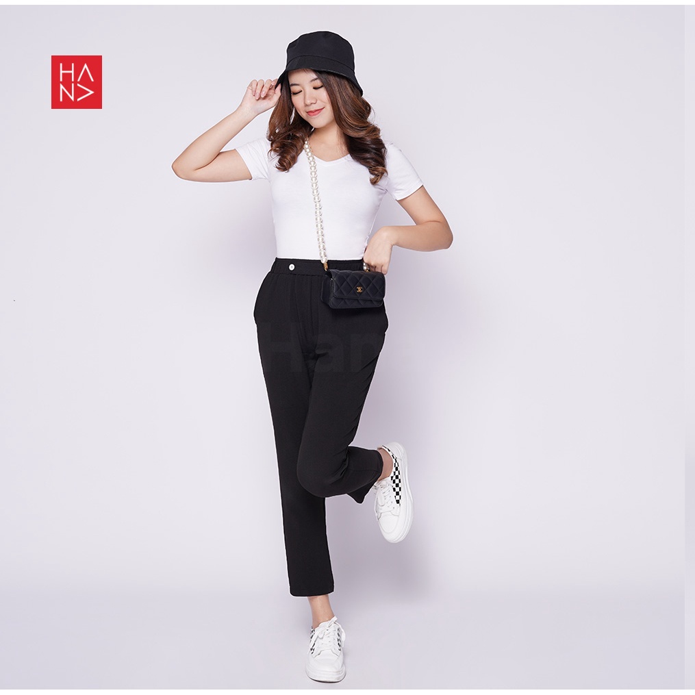 Hana Fashion - Riri Long Pants Celana Wanita Kerja - LP059