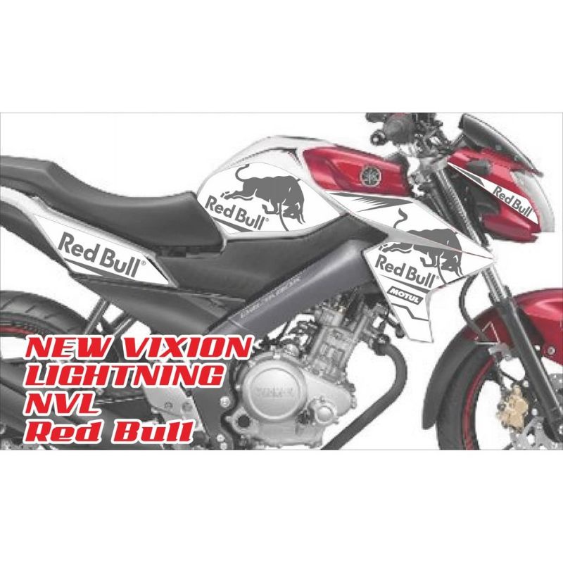 stiker striping variasi vixion NVL redbull