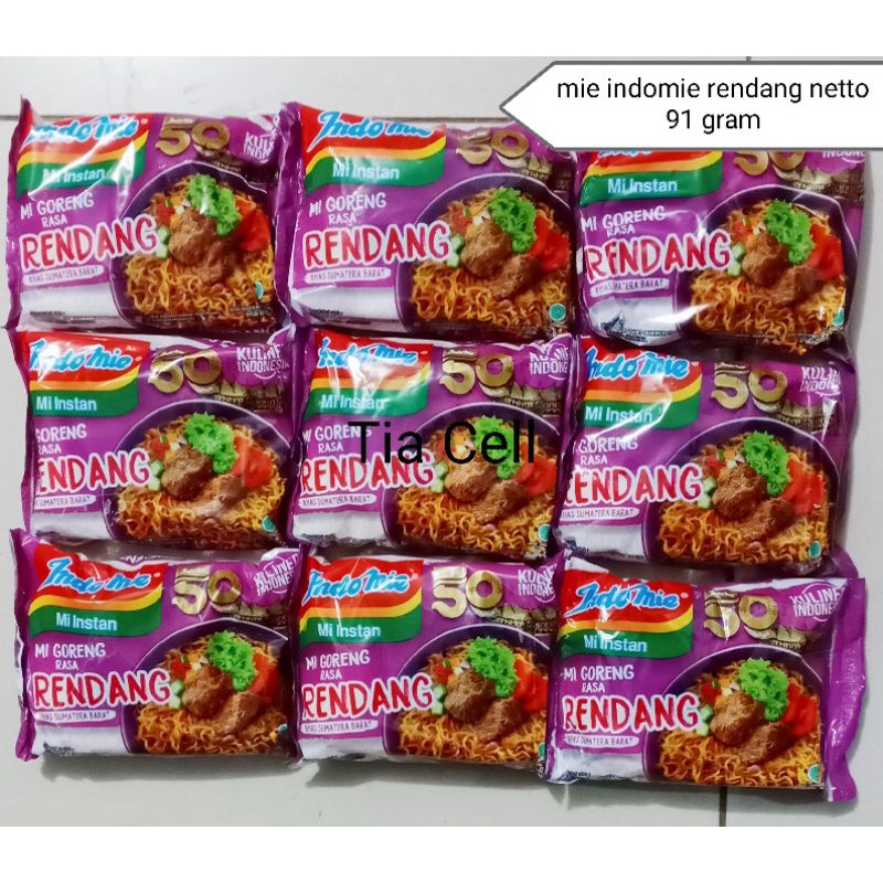 Jual Mie Indomie Goreng Aceh/mie Indomie Goreng Rendang/mie Goreng Ayam ...