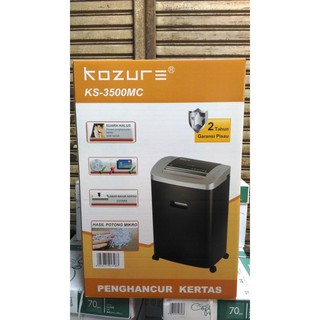 Paper Shredder KOZURE seri KS-3500MC | Shopee Indonesia