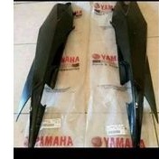 sepasang bodi cover body belakang jupiter mx old hitam original ygp