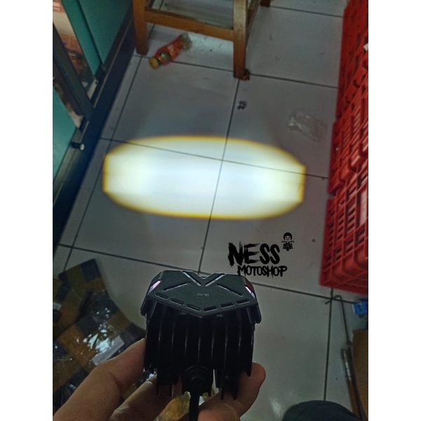 (1pcs) Lampu Tembak Laser D6K 30w HJG Superbright Hi Low