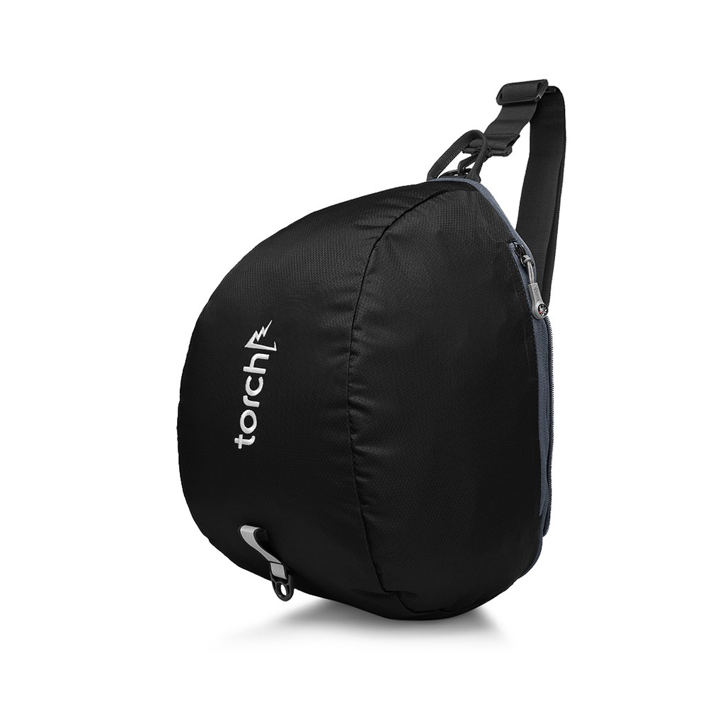 Torch Tas Sarung Helm Koyama 19 Liter-Caviar Black