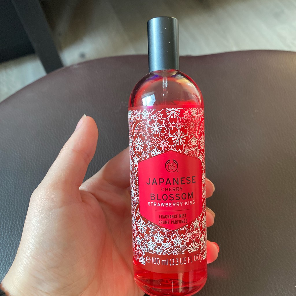 Jual The Body Shop Japanese Cherry Blossom Strawberry Kiss Fragrance