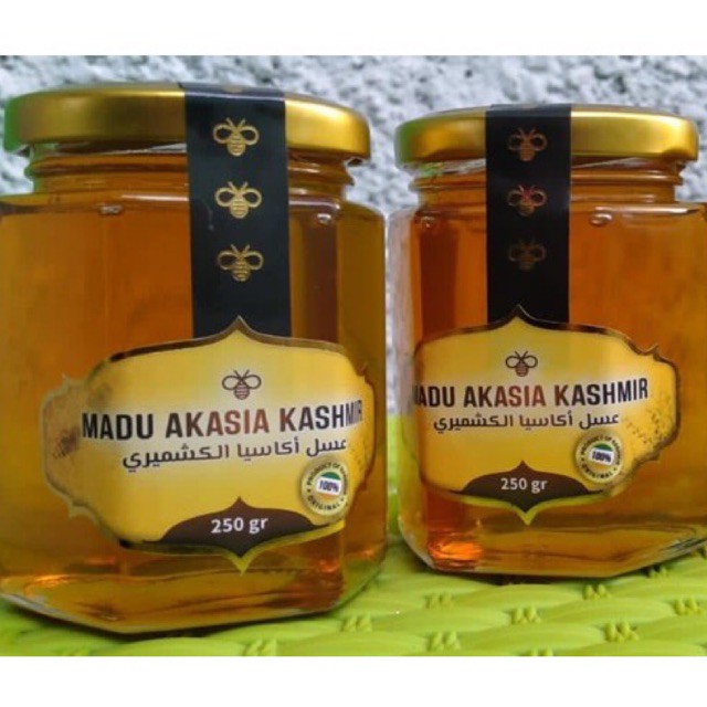 

Madu Kashmir 250 gram Madu akasia Kashmir madu murni madu premium Madu Alami