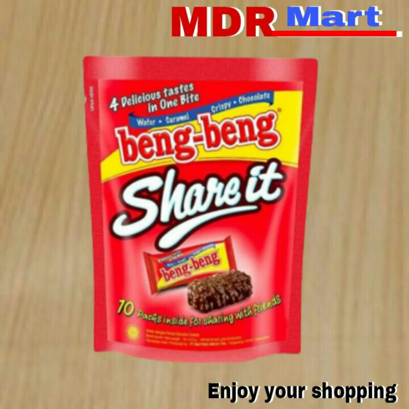 

BENG BENG SHARE IT wafer coklat 95 gram