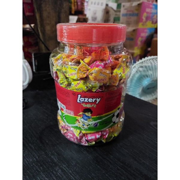 Permen Lazery Ples 200 butir( 500gr )