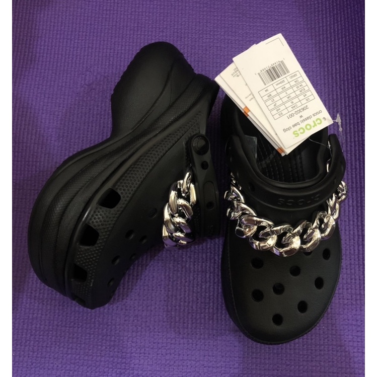 Crocs Bae Clog with Chain / sandal crocs rantai