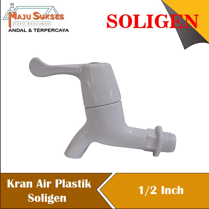 Keran Kran PVC Jumbo engkol / belimbing Nikken / soligen 1/2 inc
